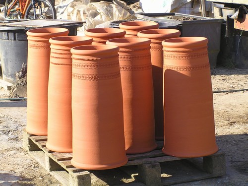 Handmade chimney pots