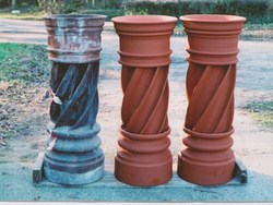 2 unusual new pots for house in Somerset