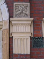 new capital and pilaster